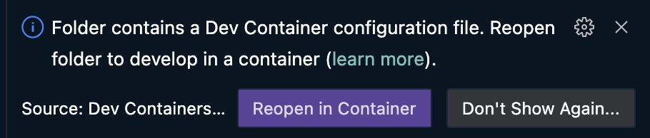 container dialog